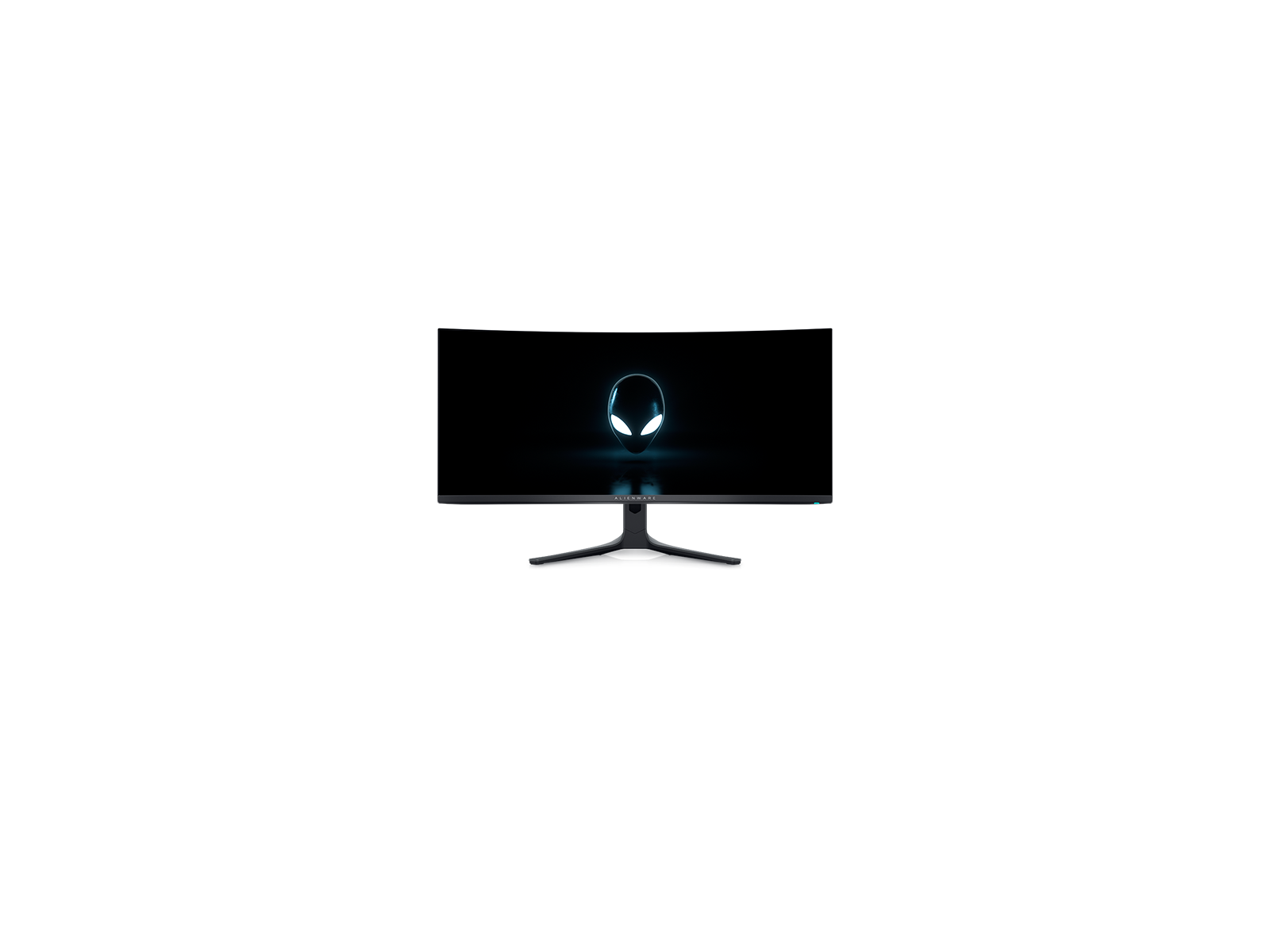 Alienware AW3423DWF 34-inch curved QD-OLED monitor on its stand