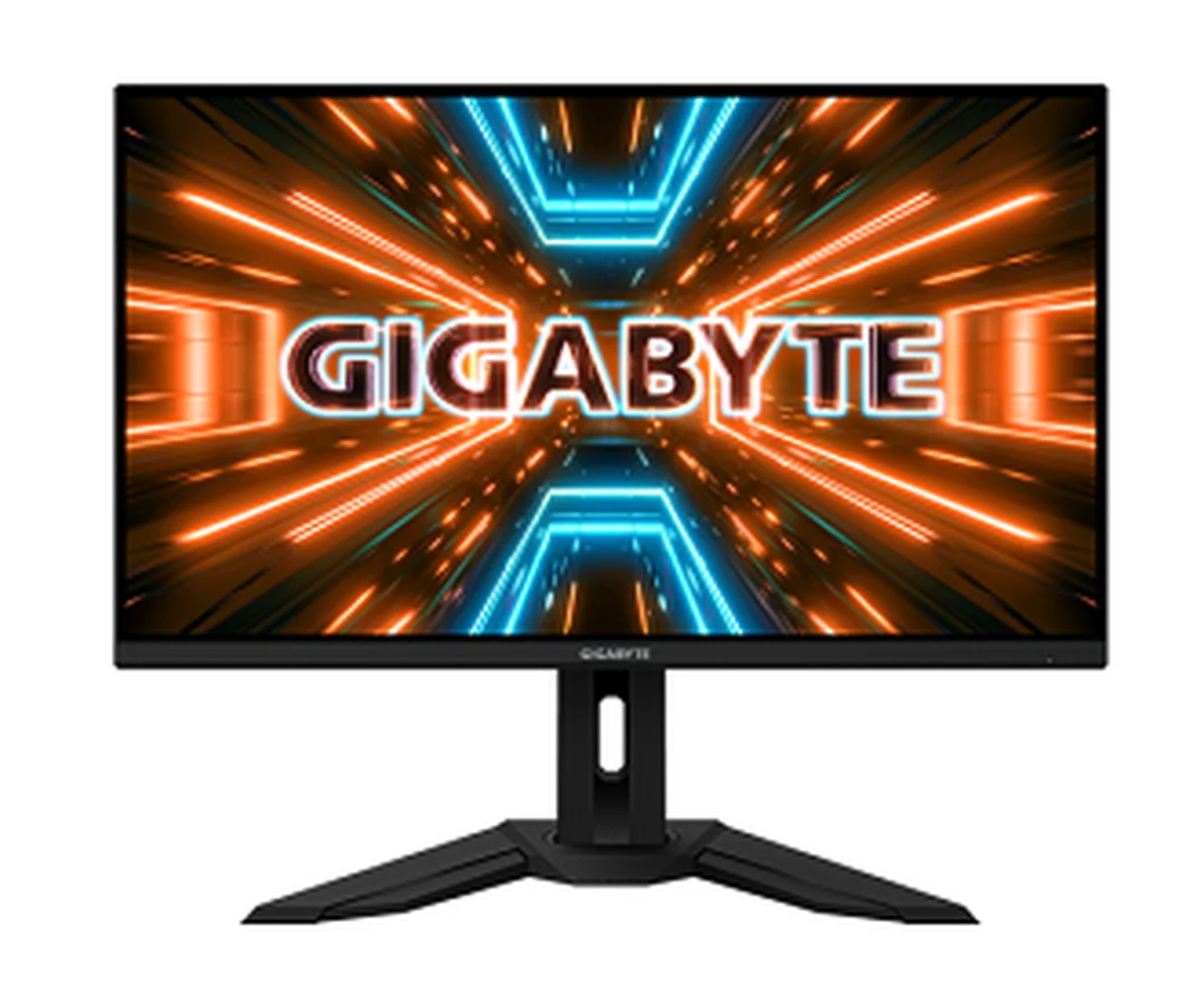 Gigabyte M32U 32-inch 4K monitor on its stand