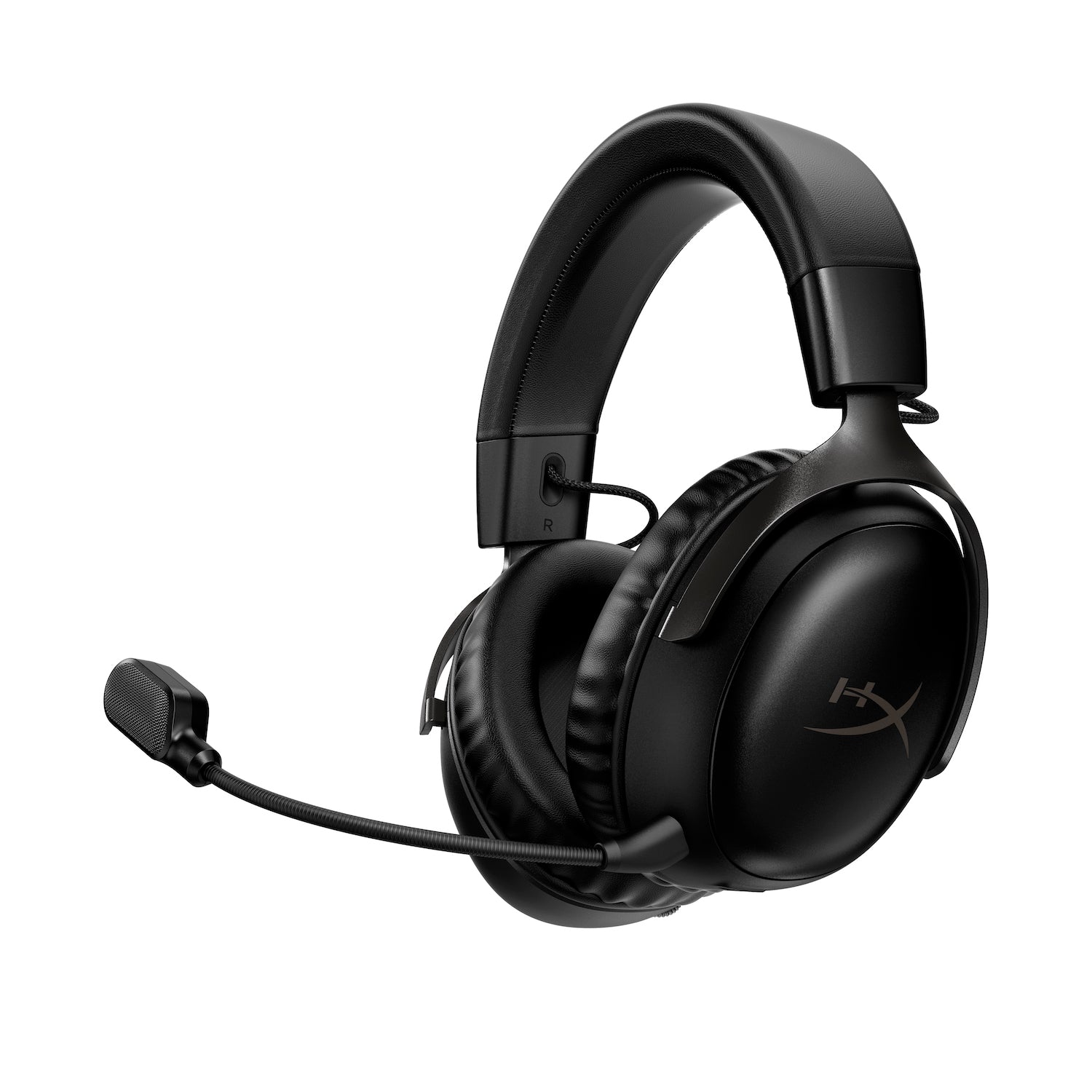 HyperX Cloud III Wireless gaming headset in black and red
