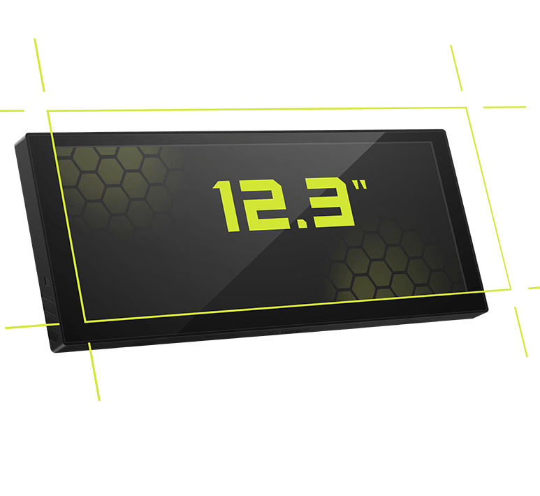 MSI MAG VIEW XPANDER 12 white 12.3-inch secondary display