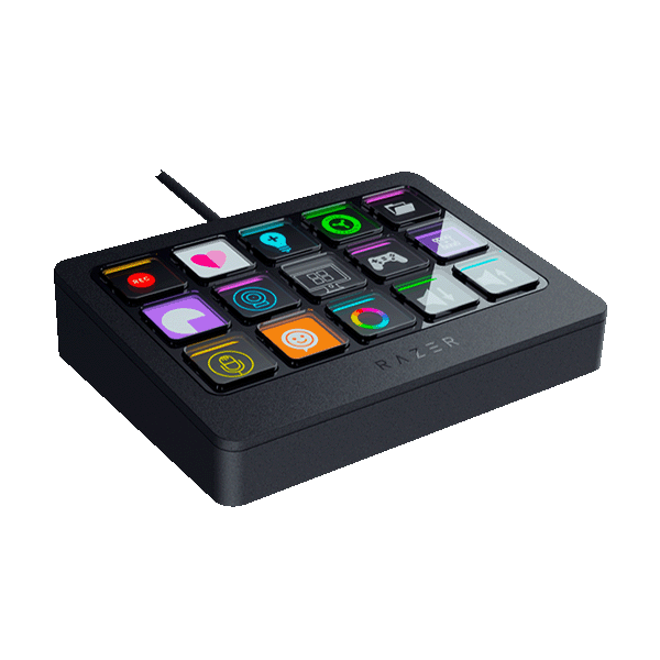 Razer Stream Controller X with 15 LCD buttons