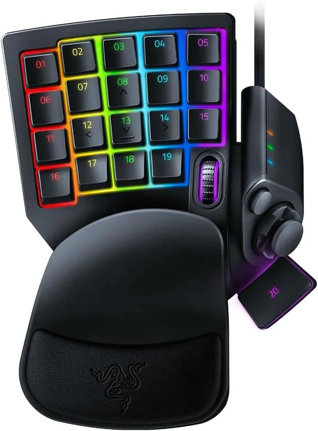 Original Razer Tartarus Pro gaming keypad with analog optical keys