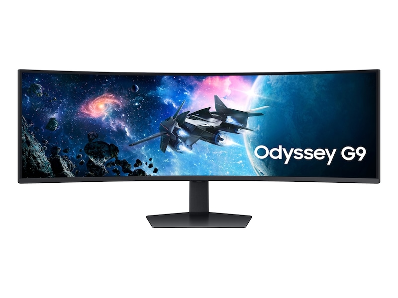Samsung Odyssey G9 G95C 49-inch super-ultrawide gaming monitor, front view
